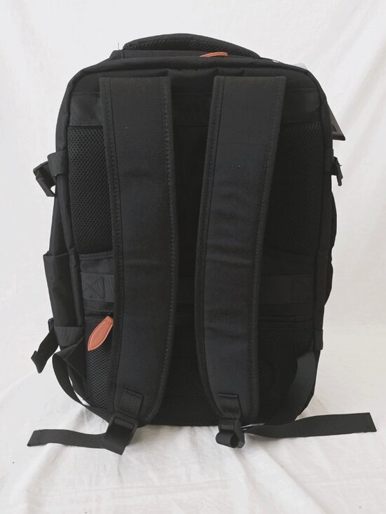 NWT! Muisse Laptop Travel Backpack Duffel Tote w/USB Cord and Luggage Strap main image 11